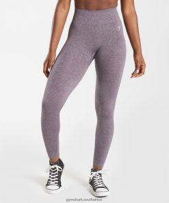 Gymshark Clothing South Africa - Gymshark Adapt Animal Seamless Leggings Wild | Musk Lilac Women 6464T4315