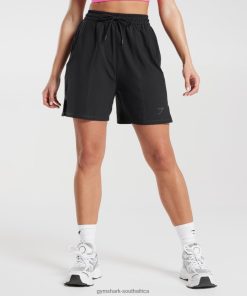 Gymshark Clothing South Africa - Gymshark Sport Woven Shorts Black Women 6464T429