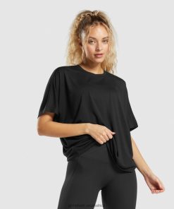 Gymshark Clothing South Africa - Gymshark Super Soft T-Shirt Black Women 6464T4418