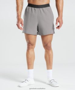 Gymshark Sale South Africa - Gymshark 315 Woven Shorts Marble Grey Men 6464T4544