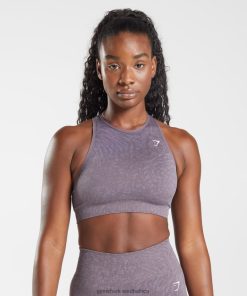 Gymshark Sale South Africa - Gymshark Adapt Animal Seamless Sports Bra Wild |Musk Lilac Women 6464T4188