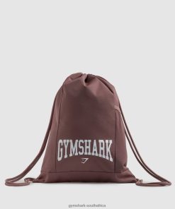 Gymshark Sale South Africa - Gymshark Collegiate Gymsack Dusty Maroon Unisex 6464T41073