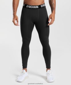 Gymshark Sale South Africa - Gymshark Element Baselayer Leggings Black Men 6464T41028