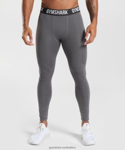 Gymshark Sale South Africa - Gymshark Element Baselayer Leggings Silhouette Grey Men 6464T41032