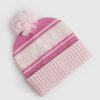 Gymshark Sale South Africa - Gymshark Pom Beanie Blossom Pink/Sweet Pink/White Unisex 6464T41147
