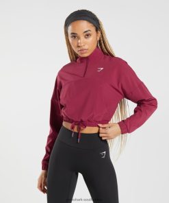 Gymshark Sale South Africa - Gymshark Sport Windbreaker Currant Pink Women 6464T4381