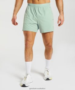 Gymshark South Africa - Gymshark Apex 5 Hybrid Shorts Frost Teal Men 6464T4549