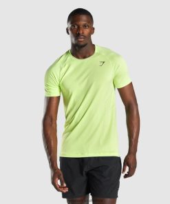 Gymshark South Africa - Gymshark Apex Perform T-shirt Green Men 6464T4733