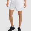 Gymshark South Africa - Gymshark Arrival 5 Shorts White Men 6464T4553