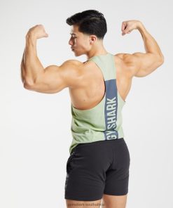 Gymshark South Africa - Gymshark Bold Stringer Flora Green Men 6464T41013