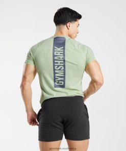 Gymshark South Africa - Gymshark Bold T-Shirt Flora Green Men 6464T4729