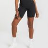 Gymshark South Africa - Gymshark Elevate Cycling Shorts Black Women 6464T439