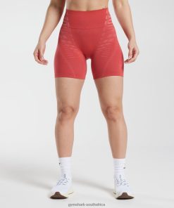 Gymshark South Africa - Gymshark Limitless Shorts Sundried Red/Terracotta Pink Women 6464T4109