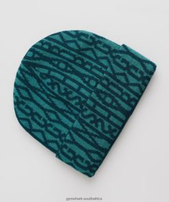 Gymshark South Africa - Gymshark Reversable Jacquard Beanie Winter Teal/Slate Blue Unisex 6464T41144