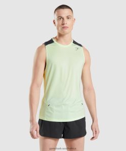 Gymshark South Africa - Gymshark Speed Evolve Tank Cucumber Green Men 6464T4909