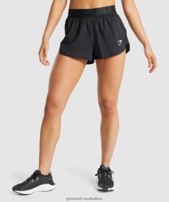 Gymshark South Africa - Gymshark Training Loose Fit Shorts Black Women 6464T46