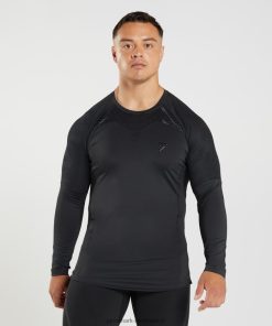 Zapatillas Gymshark - Gymshark 315 Long Sleeve T-Shirt Black Men 6464T4622