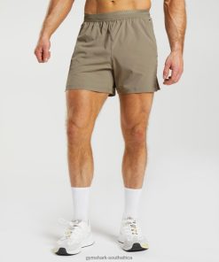 Zapatillas Gymshark - Gymshark Apex 5 Hybrid Shorts Earthy Brown Men 6464T4550