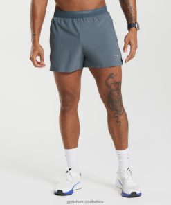Zapatillas Gymshark - Gymshark Apex Run 4 Shorts Evening Blue Men 6464T4542