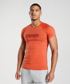 Zapatillas Gymshark - Gymshark Apollo T-Shirt Storm Red Men 6464T4726