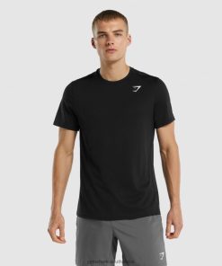 Zapatillas Gymshark - Gymshark Arrival Regular Fit T-Shirt Black Men 6464T4654