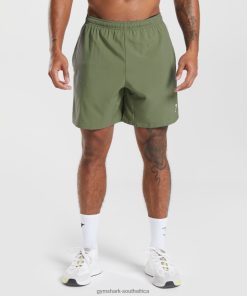 Zapatillas Gymshark - Gymshark Arrival Shorts Core Olive Men 6464T4530
