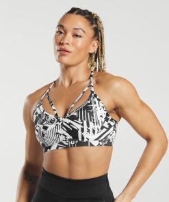 Zapatillas Gymshark - Gymshark GS Power Sports Bra Black Women 6464T4158