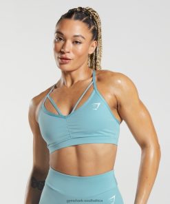 Zapatillas Gymshark - Gymshark GS Power Sports Bra Iceberg Blue Women 6464T4154