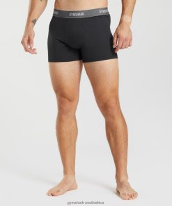 Zapatillas Gymshark - Gymshark Sports Tech Boxers 2Pk Black Men 6464T41046