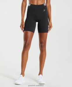 Zapatillas Gymshark - Gymshark Training Brandmark Cycling Shorts Black Women 6464T490
